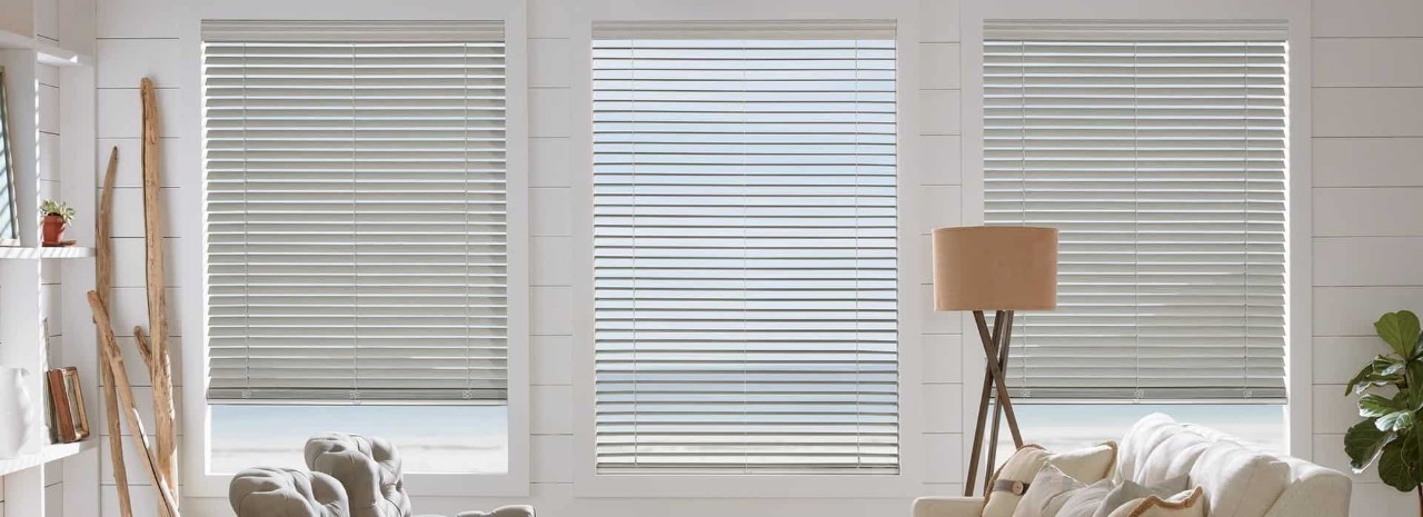 Hunter Douglas wood and metal blinds, custom blinds near Springfield, Missouri (MO)